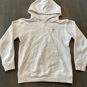 lululemon athletica Cream Hooded Utility Jacket